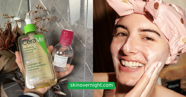 . Double Cleanse with a Hydrating Formula