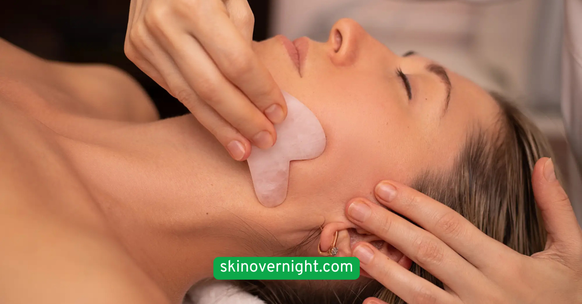 . Focus on Facial Massage or Gua Sha