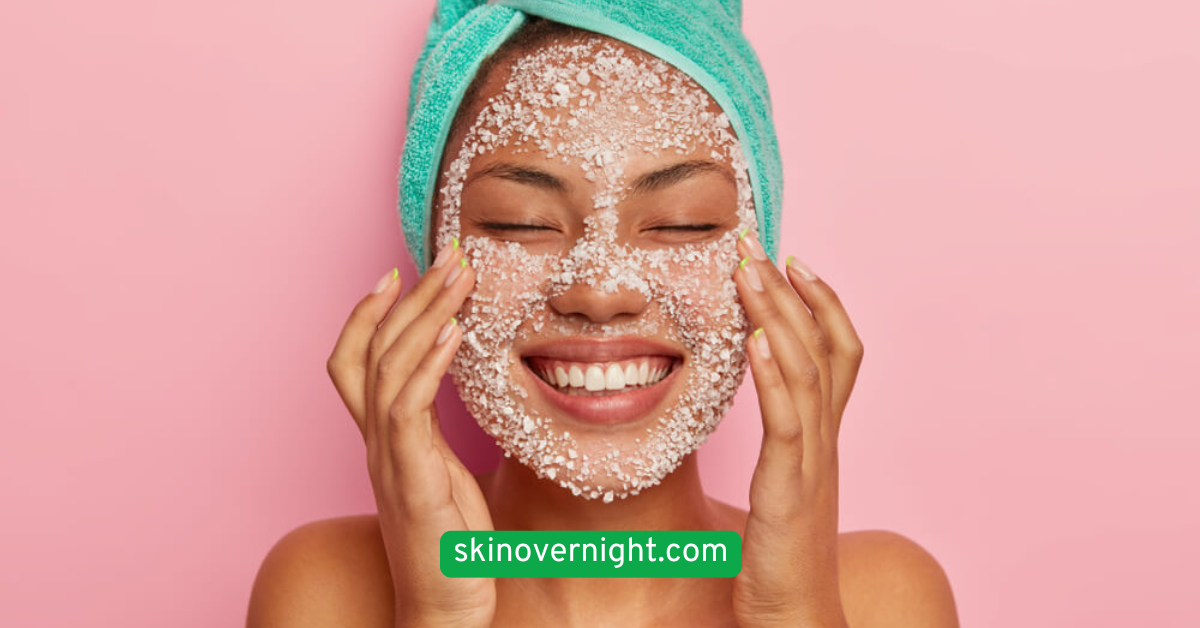 Avoid Harsh Scrubs at Night