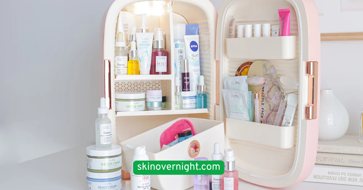 Store Products in a Skincare Fridge