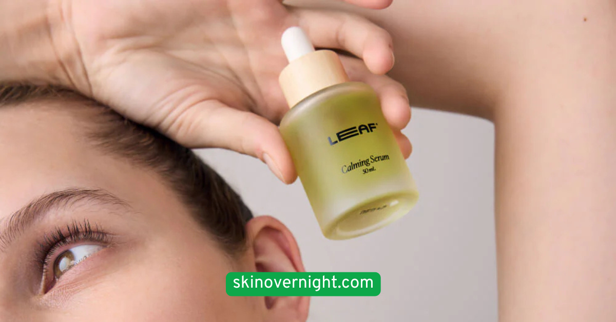  Apply a Soothing Serum with Calming Ingredients