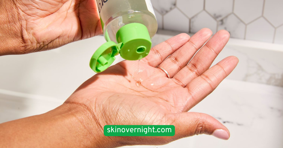 Apply a Hydrating Toner Immediately