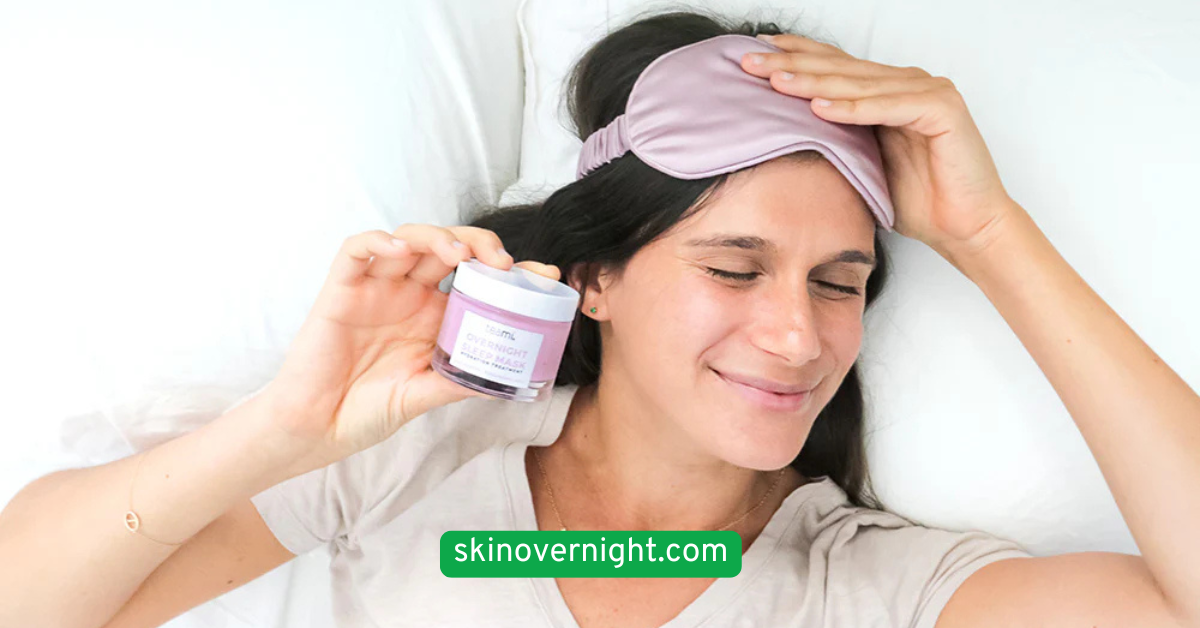 Use a Night Cream or Sleeping Mask