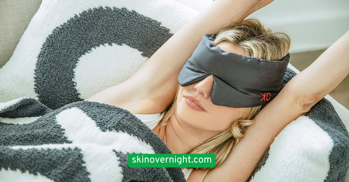 Use a Sleeping Mask Once or Twice a Week