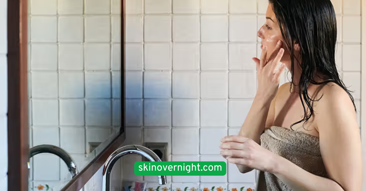 Apply Products to Damp Skin