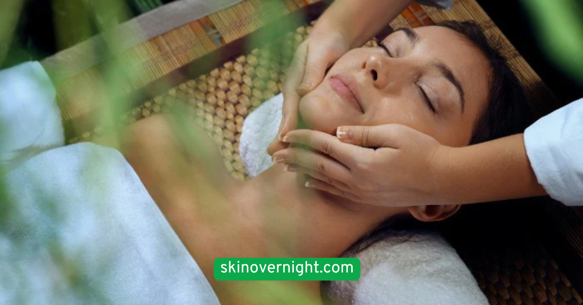 Massage Your Face Gently